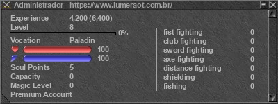 Signature for player Administrador